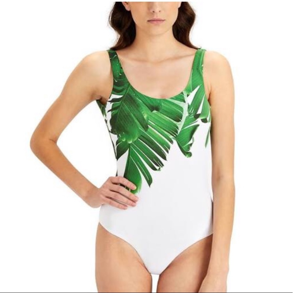 Final price🔥 NWT ONIA palm leaf one piece medium